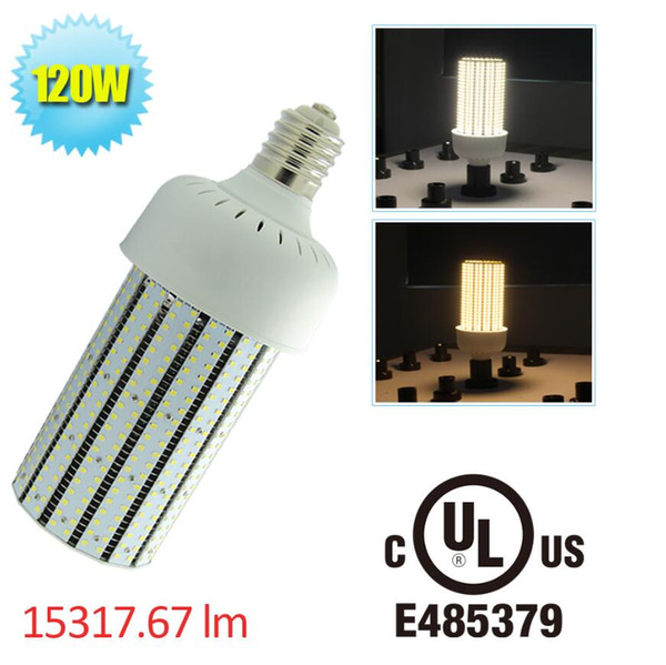 E39 mogul base 120W LED Corn light Warehouse high bay Lamp Replaces 400Watt Metal Halide parking lot light