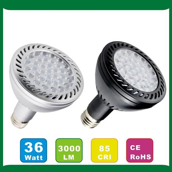 LED PAR30 36W Spotlight 36pcs LED E27 base High Brightly LED Light CE RoHS EMC AC110-240V