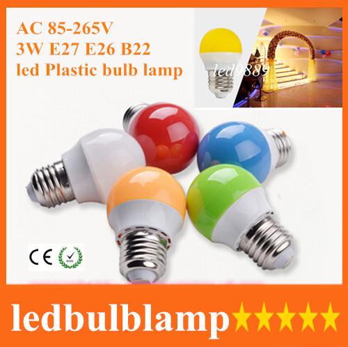 Free shipping Led bulb lamp Plastic Bulb 3w SMD free shipping led lamps newest led material LED Bulbs led spotlight AC 110-240V