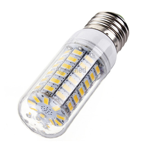 2pcs/lot LED lightbulb E27 E14 Cool White Pure white LED Corn Bulbs 220V 7.5W 69LED