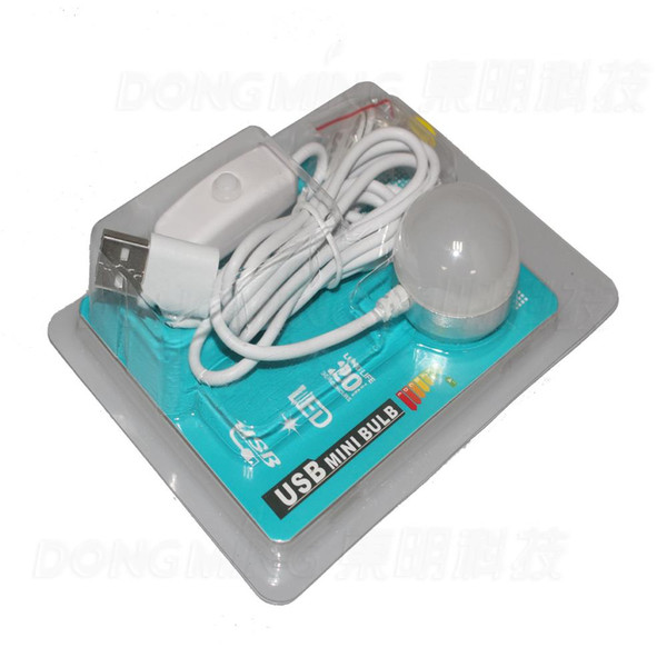 Best price 2W mini New USB LED ball Bulb LED Lamp 5V DC Portable LED Night Light Reading Light