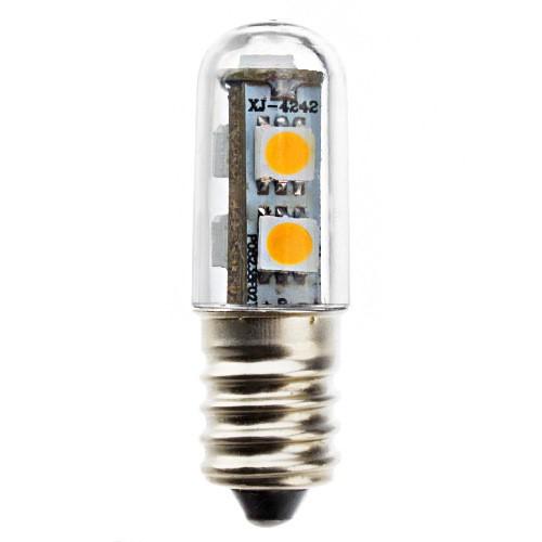 High Quality E14 1W 5050 SMD 7 LED White Warm White Corn Lights Bed Fridge Candle Lamp Spotlight Bedroom Bulb