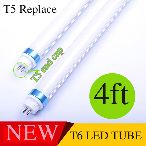 High lumens new style 1200mm 18w T6 LED tube 4'/4ft perfect to use into traditional fluorescent light fixture for t5 classroom factory hots