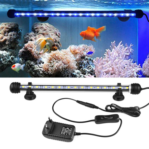 LED Tube Bulb RGB T5 LED Bar light Fish Tank light Decoration lamp Underwater light 19cm 29cm 39cm 49cm Waterproof IP68 With Remoter