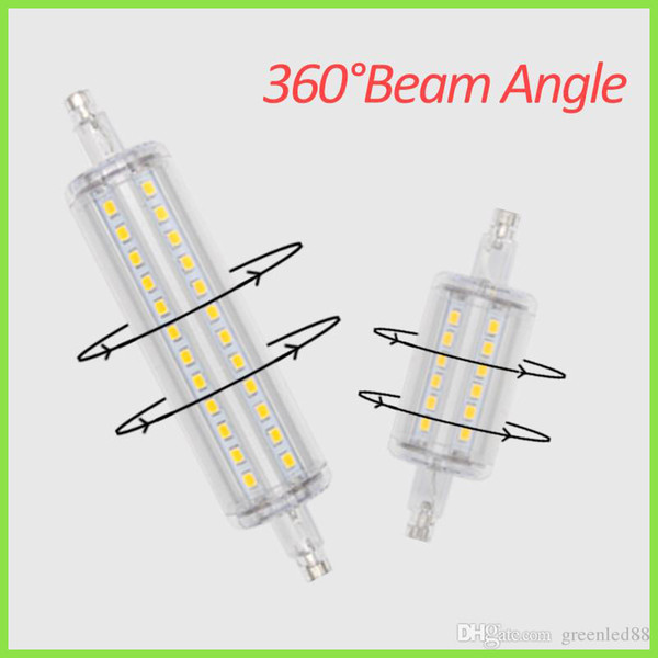 High quality high-brightness epistar Chip SMD2835 R7S LED Light Bulbs 12W 135mm 15W 189mm 5W 78mm 10W 118mm Replace Halogen Light free ship