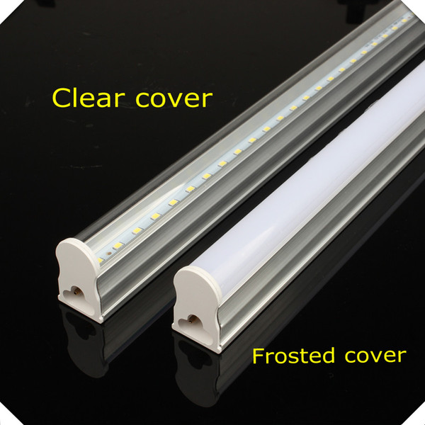 Hot!!T5 Integrated led Tube Light 10W 5W Fluorescent Tube Lamp Cold/Warm White Led Bulb Light 300mm/600mm Fluorescent LED lamp free shipping