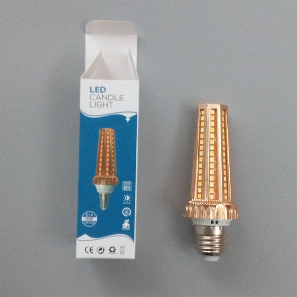 Hot Sell 3 Color Temperature LED Bulbs With CE High Lumen Epistar SMD2835 E27 E14 110V/220V 360 Angle LED Corn Light