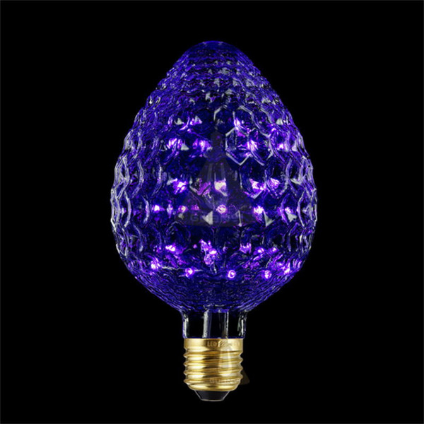 E27 110-220V 3W Energy Saving Firework LED Edison Starry Sky Light Strawberry Lamp Bulb for Cafe Bar Restaurant Clothes Shop Christmas Decor