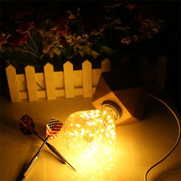 E27 110V-220V 3W Energy Saving Firework LED Edison Starry Sky Light Diamond Lamp Bulb for Cafe Bar Restaurant Clothes Shop Home Decoration