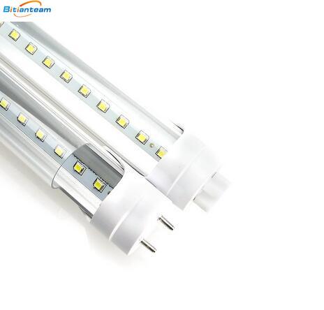 Led Tube Stock in US 4ft 1200mm T8 Led Tube Light High Super Bright 11W 18W 22W 28W Led Fluorescent Bulbs AC110-240V
