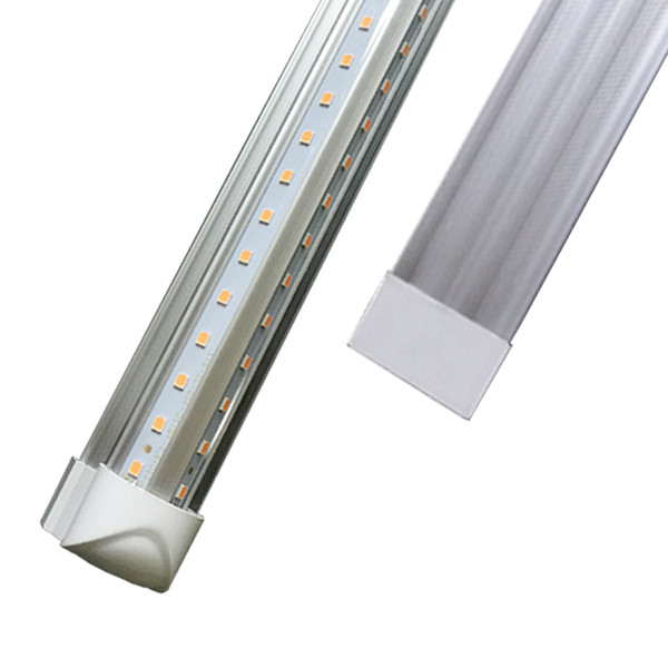 6ft led for cooler V-Shaped Door Led Tube Lights 52W 1.8M T8 Integrated Led Fluorescent Lamp 270 Angle Double Glow