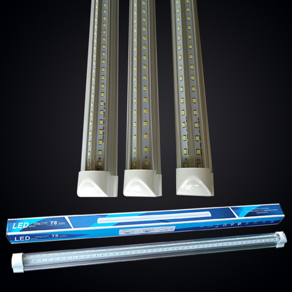 Integrated 3ft V-Shaped T8 Led Tubes Light 270 Angle 25W Cooler Door 900mm Led Lights Tube Cold White AC 85-277V f8t5