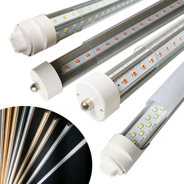 led 8ft tube fixture 17D 45W 5000Lm Fa8 r17d tube led 36w fixture double row 2.4meter 72W Daylight 3000-5000K Cold White 6000-7000K