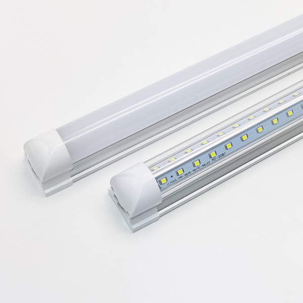 V-shaped LED Tube Light 3ft T8 Integrated LED Tube Fast Cooler Design Shop LED Lighting Fixture 2ft 3ft 4ft 13W 18W 24W