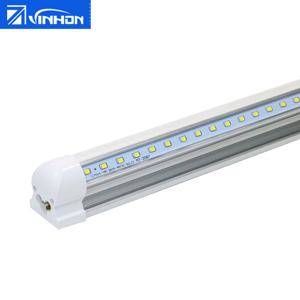 V-shaped 4ft LED Tube Light T8 Integrated LED Tube Fast Cooler Design Shop LED Light Fixture 2ft 3ft 4ft 3000K 4000K 6000K