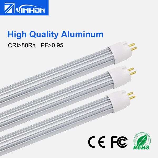 4ft T5 LED Tube Light 4ft 5ft G5 Fluorescent Light Tube 18W 24W LED Lights CE FCC RoHS Certificated 2700K 4000K 6500K