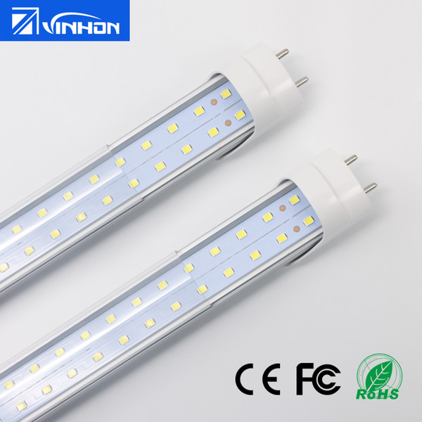 Double Rows LED Tube T8 20W 30W 40W T8 LED Tube Lights Good Replacement of Fluorescent Lights 3ft 4ft 5ft 2700K 4000K 6000K