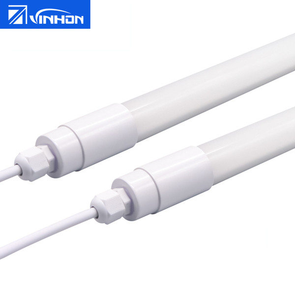 4ft Waterproof LED Tube Light IP65 T8 LED Tube Light Shop Light Fixture 2ft 3ft 4ft 5ft Refrigeration Fluorescent Lamp For Aquariums