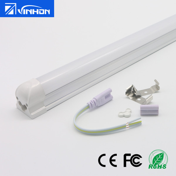 8ft LED Tube Light T8 Integrated LED Tube Cooler Design Shop LED Light Fixture 4ft 5ft 6ft 8ft 3000K 4000K 6000K Fluorescent Lamp