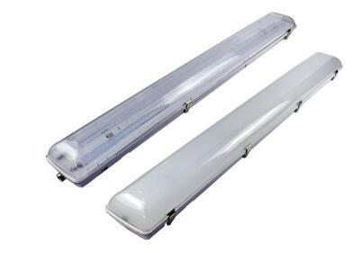 100-277V 20W 130lm/W LED Tri-Proof Light Batten Tube Explosion Proof Vapor Tight Lights Replace Fluorescent Light Fixture Ceiling