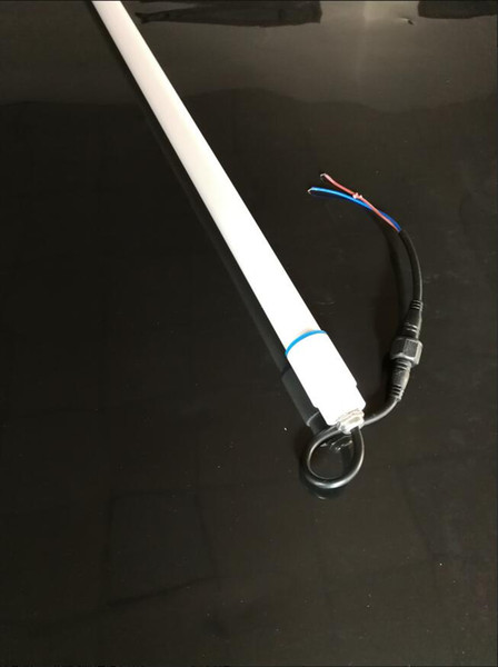 Free Shipping 23W 150cm IP65 LED Tube Light Milky cover and Transparent Cover Warm White ,Natural White,Cold White Color