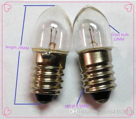 Free Shipping 10PCS Indicator bulb light beads light bulb E10 24v 2w Machine tool equipment light bulb E10 24V 2W