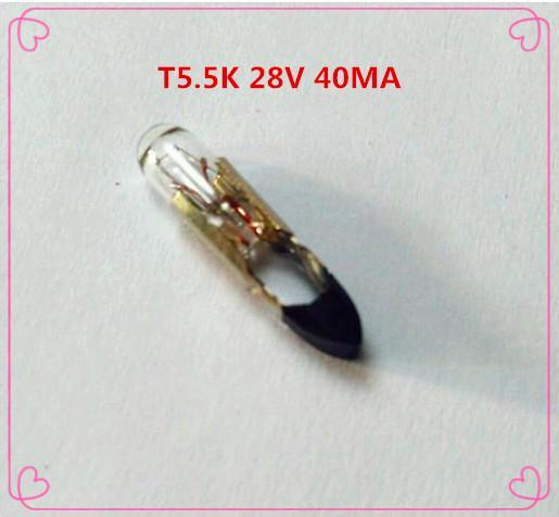 Free Shipping T5.5K 28V 40MA Indicator bulb light beads light bulb t5.5k 28v 40ma uipment light bulb t5.5k 28v