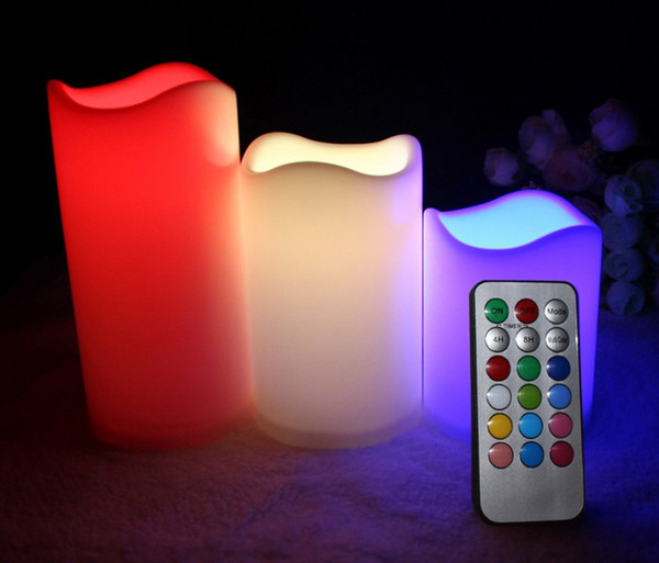 remote control KandelaMagicCandle candle lamp small night light decoration lamp artificial candle small gift DHL Free Shipping