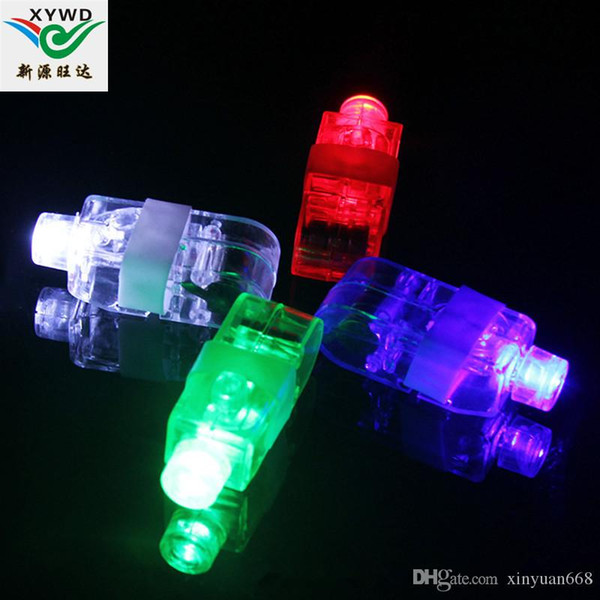 Manufacturer wholesale led finger lamp projection fingertip lamp fingertip ring gift lamp light-emitting laser fingertip beam LED flash ring