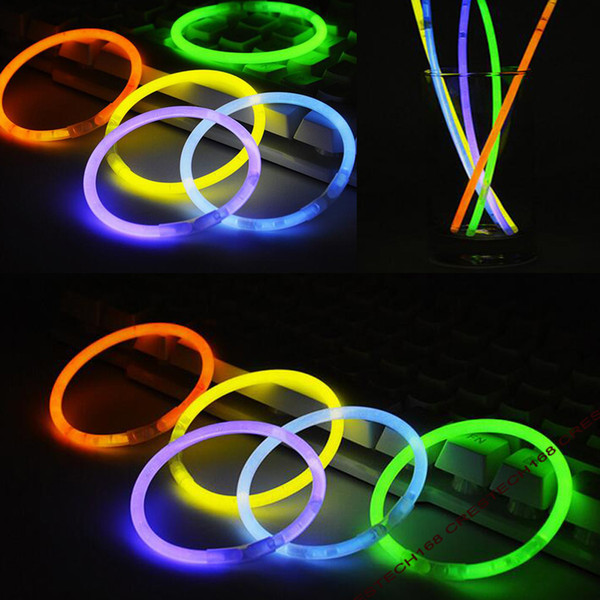 party sticks Glow Sticks Bracelet Necklaces Neon Party LED Flashing Light Sticks Wand Novelty Toy charm gifts