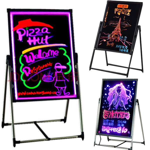 Shop store promotion sign board easy DIY Message chalkboard children study store promotion hotel advertisement shop lighting