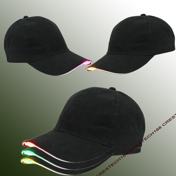 LEDbaseball cap Hat Unisex Luminous Bling Baseball Led Cap Easily Adjustable For Hunting, Jogging, Angling Outdoor Night sports & Parties