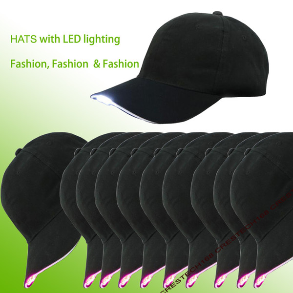 5leds LED Hat Hands Free LED Baseball Cap Hat for Outdoor Jogging, Camping, Hiking, Hip Hop Party, Fishing