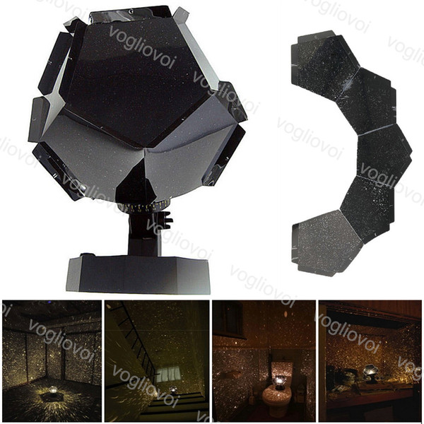 Star Sky Projection Romantic Party Cosmos Night Lamp Starry Night 12 constellations lovers Bedroom Decor Gadgets Warm white DHL