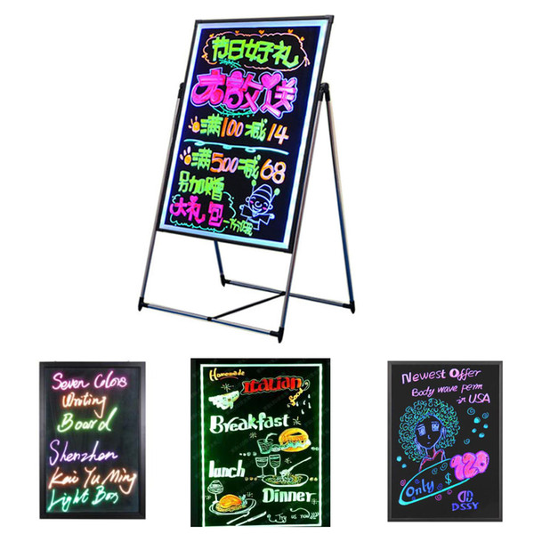 Kits study LED neon blackboard Learning with your children in fun advertisement board for store hotel DIY the message