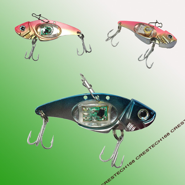 Vibration sinking fishing lures LED fishing lures New Fishing Lure Baits/Tackle Crankbaits Hooks Minnow Baits