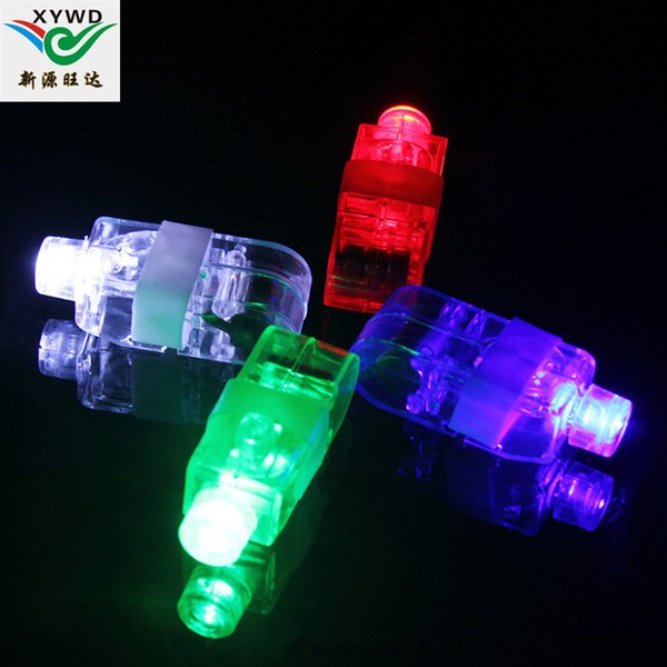 Manufacturer wholesale led finger lamp projection fingertip lamp fingertip ring gift lamp light-emitting laser fingertip beam LED flash ring