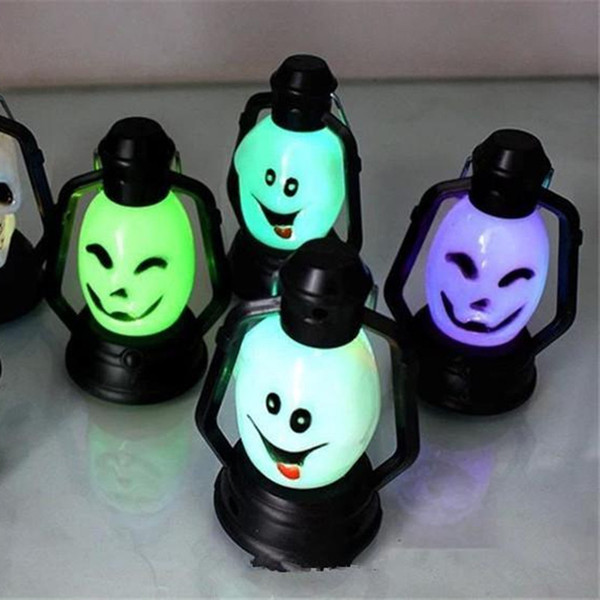 New Arrival Halloween Light LED Lantern Novelties Symphony Small Lantern Flash Small Lamp LED Fairy Lights Skull Light Toys Novelty Lighting