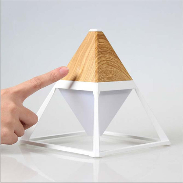 LED Home Lighting Android Charging Pyramid Shape Home Lamp LED Table Light 2000Mah LED Lights 1 Bulb