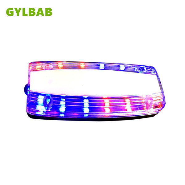 Led shoulder light riding flashing rechargeable warning night running walking indicator torch hand lamp clip traffic