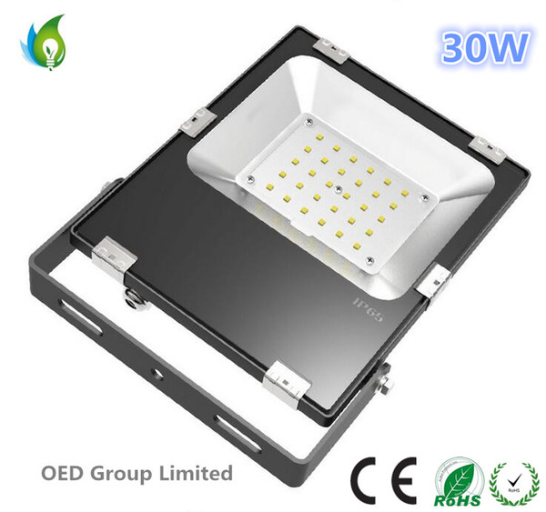 30W RGB White 12V 24V 85-265V Waterproof LED Floodlight LED Flood Lighting LED Lamp Aluminum 3 Years warranty