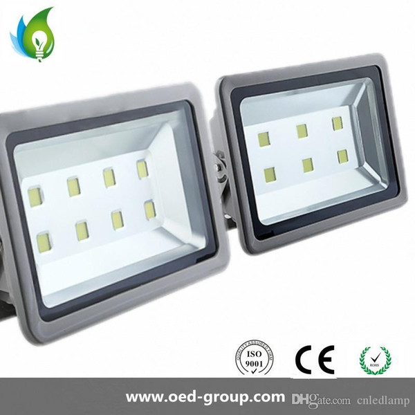 Epistar 250W 300W 400W Floodlights IP65 High Power LED Lights with Black Grey Cases for Outdoor Lighting OED-FL03-250W