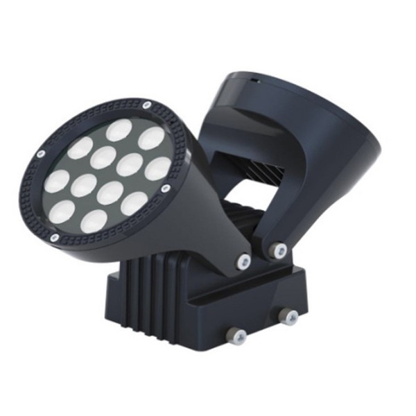 AC85-265V ip65 outdoor Anti-ultraviolet black adjustable 2 spot 2*6w 2*12w led wall lamp