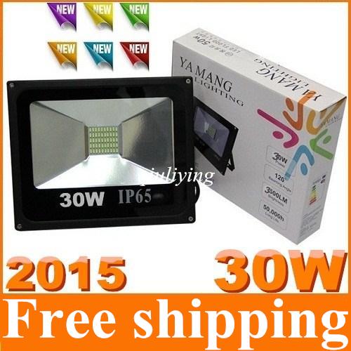 Cool/Warm White 30W 2500lm Led Flood Lights Waterproof IP65 Outdoor Landscape Garden Wall Led Floodlights AC 85-265V