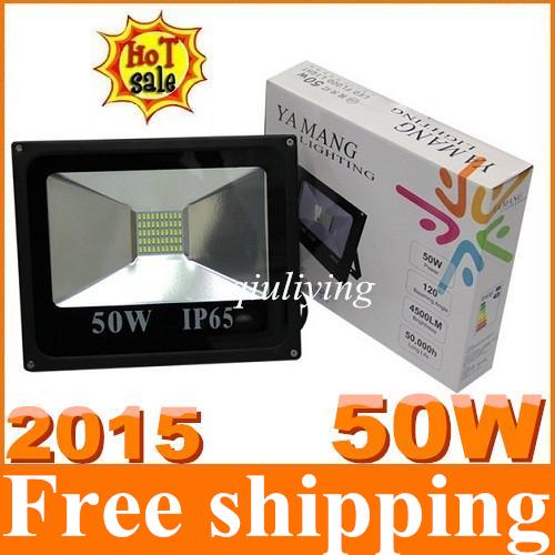 2015 Brand New 50W Led Food Lights 50pcs 5730 SMD 4500lm Waterproof IP65 Garden Led Outdoor Floodlight Cool/Warm White AC 85-265V 50000 Hour