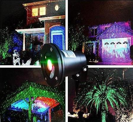 laser outdoor lights Waterproof IP65 Laser Firefly Stage Lights Landscape Red Green Projector Christmas Garden Sky Star Lawn Lamps DHL