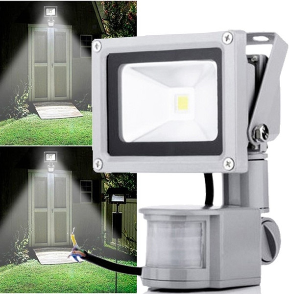 LED Motion Sensor Light Detector Flood lights IP65 Waterproof Ourdoor Activated Switch Landscape Lamp Sensor Bulb