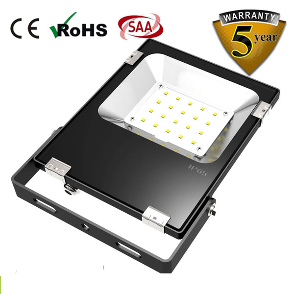 20W LED flood light 20W Black AC85-265V waterproof IP65 Floodlight Spotlight Outdoor Lighting