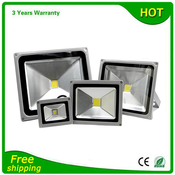 4PCS LED Flood Light 10W LED Floodlight Tunnel Spotlight Bulb 85-265V 3 Years Warranty Super Bright