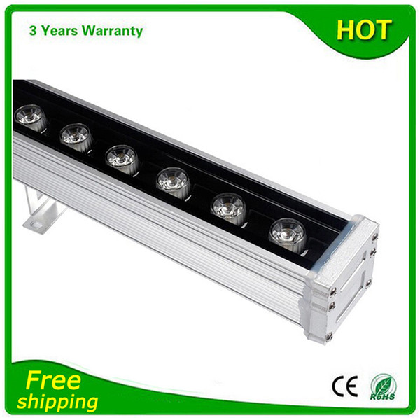 5PCS Warranty 3 Years 18W Red Green Blue White Warm White LED Wall Washer RGB LED Floodlight Flood Light Lamp